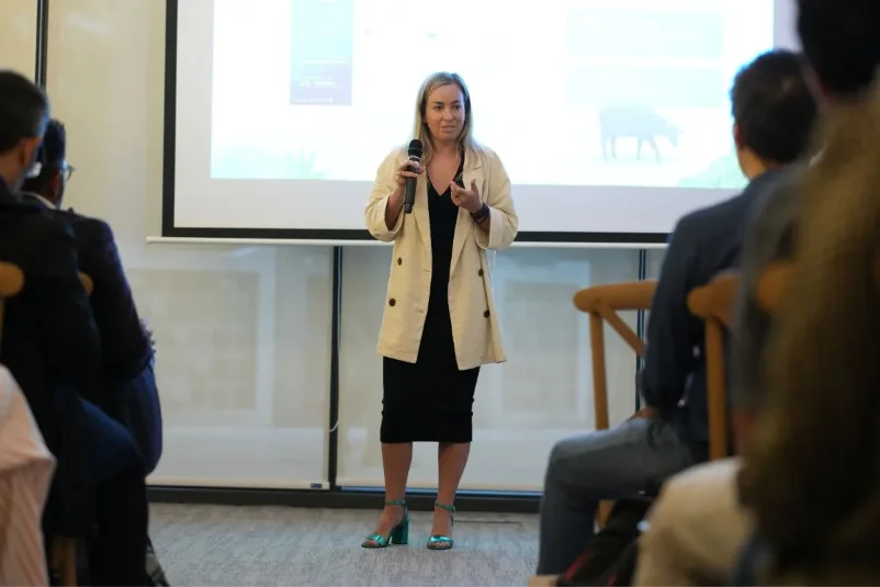 Salesforce speaker presenting on Data Cloud