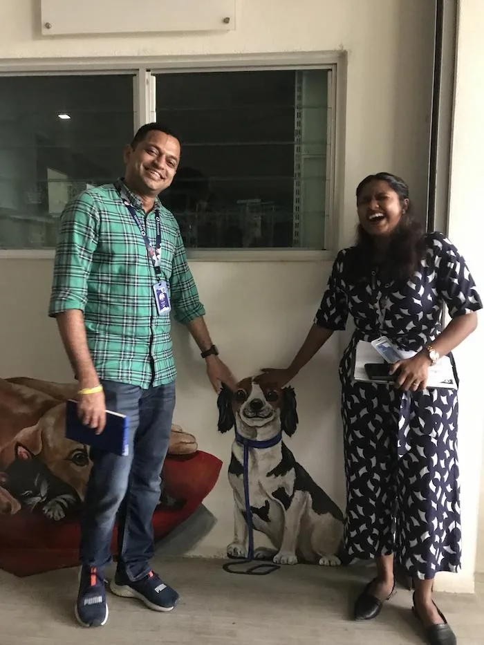 Telcowin team working on Salesforce implementation with SPCA