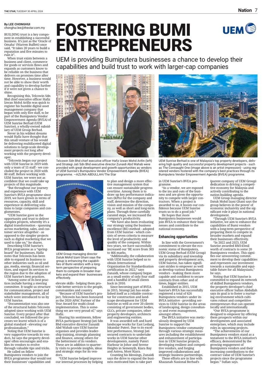 The Star, 30 April 2024